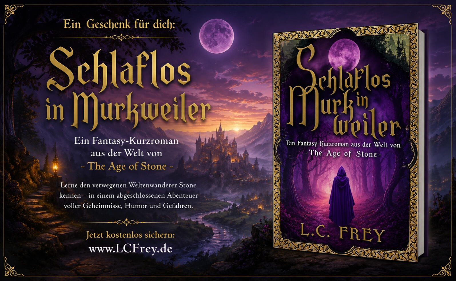 Kostenloser Newsletter von Bestseller-Autor L.C. Frey Link zum kostenlosen Newsletter von Bestseller-Autor L.C. Frey